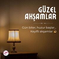 Güzel akşamlar sözü