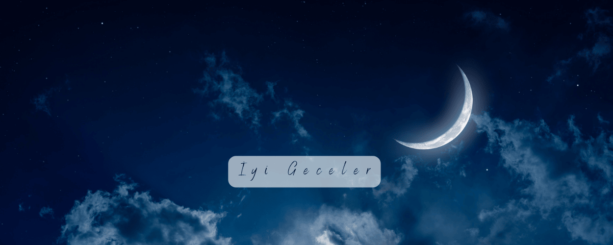 iyi geceler resimli mesajlar