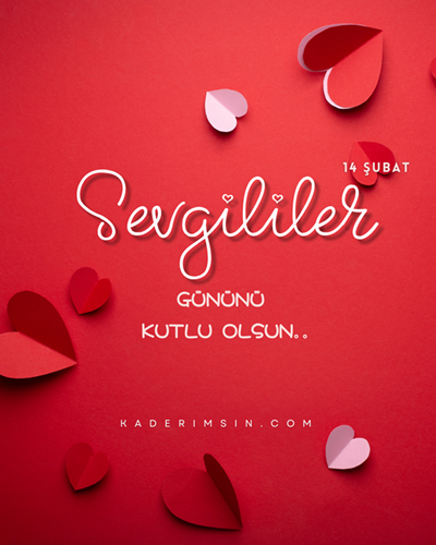 Sevgililer Gününüz kutlu olsun!