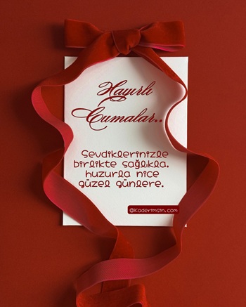 Çiçek buketli yeni ve anlamlı Cuma mesajı