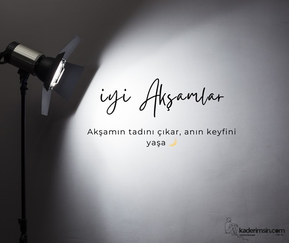 İyi akşamlar resmi