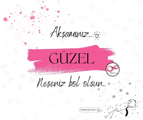 Romantik akşam mesajı