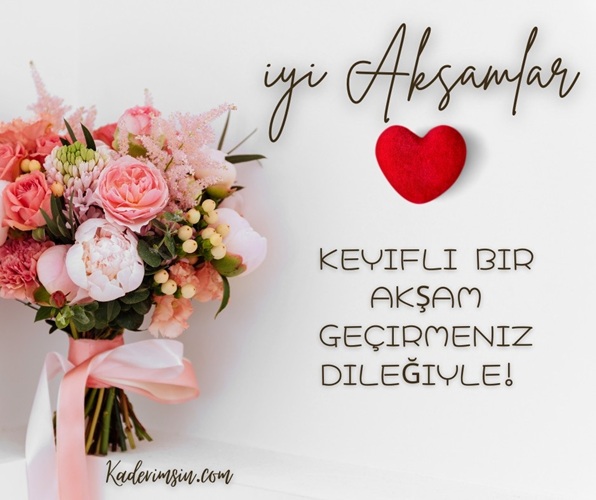 Akşam tebriği resmi