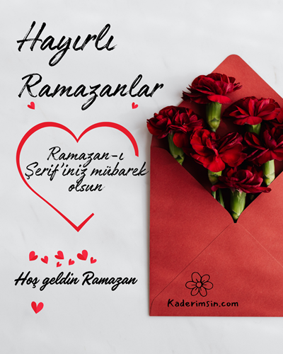 Bereketiyle geldin Ramazan…