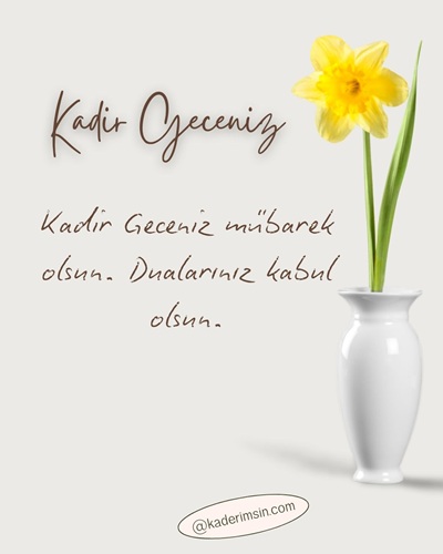 Kadir Gecesi dua görseli