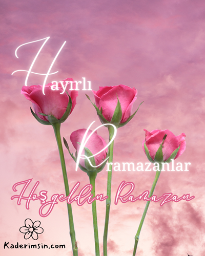 Rahmet kapılarının açıldığı bu ay mübarek olsun.