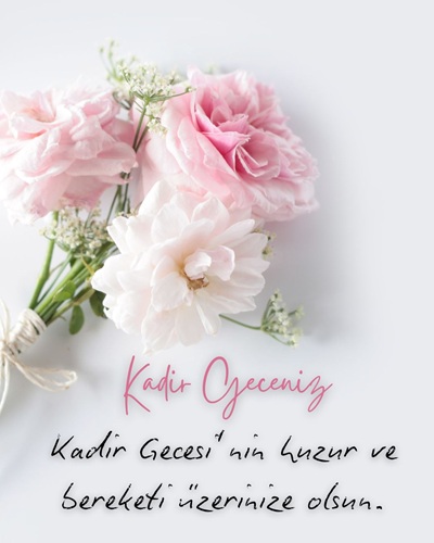 Dualı Kadir Gecesi mesajı