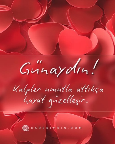 Günaydın mesajı, güller ve zarif çiçek detaylı tasarım