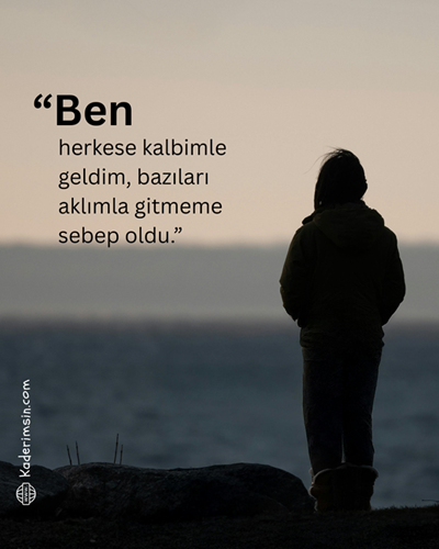 Hayat dersleri temalı anlamlı sözler görseli