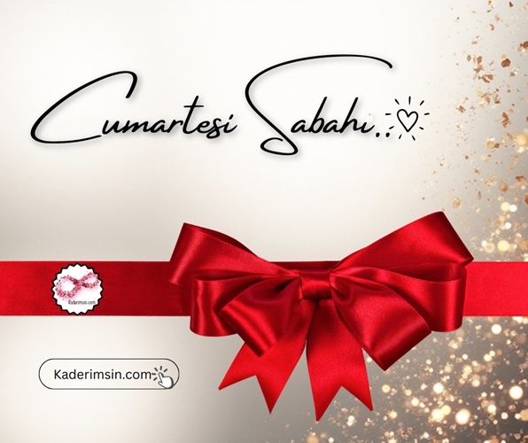 Güzel bir Cumartesi olsun, kalbiniz kadar sıcak.