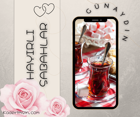 Gülümse, gün seninle başlasın. Günaydın