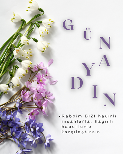 Günaydın mesajı, güllerle süslü şık ve zarif tasarım