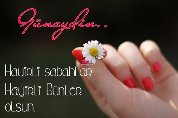 Kuş cıvıltıları eşliğinde huzurlu sabah mesajı