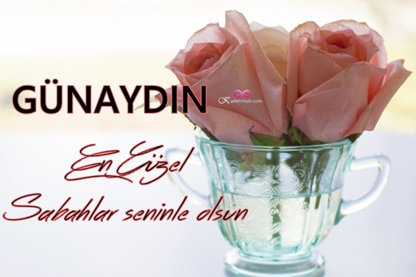 “Yeni bir gün, yeni bir umut” yazılı motivasyon dolu günaydın kartı