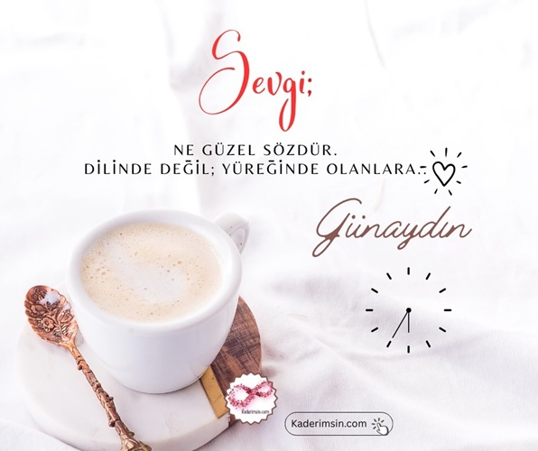 GÜNAYDIN Güne bir gülümsemeyle başlamak, bütün günü güzelleştirir.