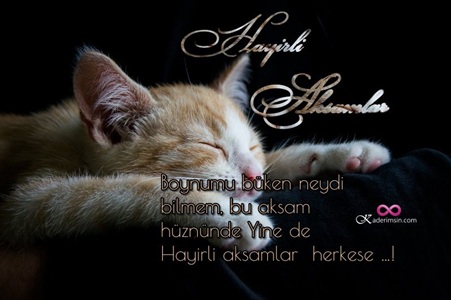 Minimal tarzda hazırlanmış sade iyi akşamlar görseli