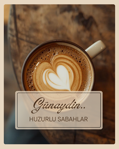 Güneşli sabah temalı Günaydın görseli, güller ve sıcak tonlar