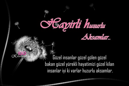 Güneş batarken “İyi akşamlar” yazılı zarif kart tasarımı