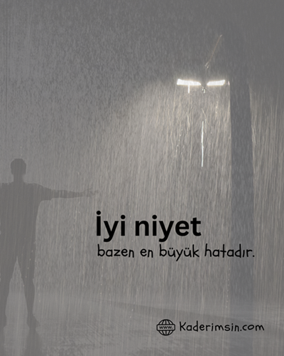 İyi niyet bazen en büyük hatadır hayat dersi görseli