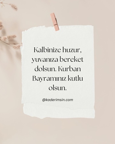 Kurban Bayramı Kutlamaları Özenle hazirlanmış Görseller