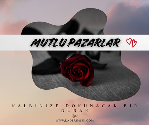 Günaydin mutlu pazarlar